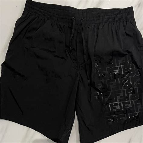 fendi water changing shorts|water reactive fendi shorts.